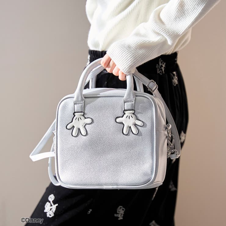 【MICKEY（ミッキー）/別注】レザーライクボストンバッグ | coen【women】 | 詳細画像6 