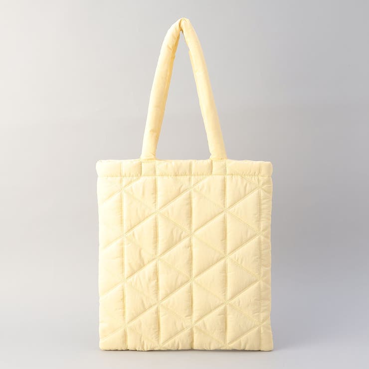 ロゴ刺繍 幾何柄 キルトトートバッグ | coen【women】 | 詳細画像5 