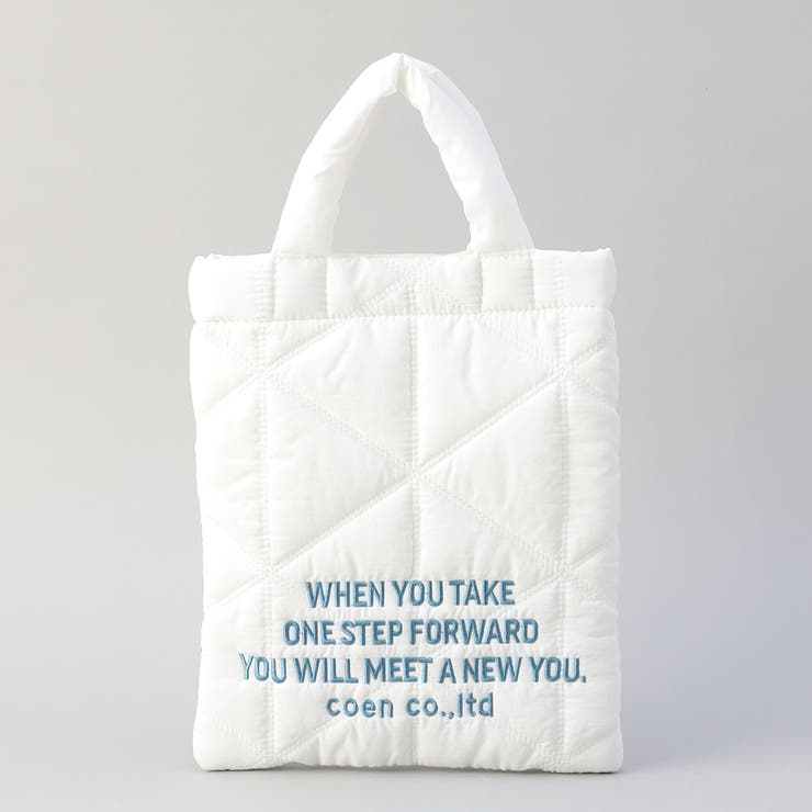 ロゴ刺繍 幾何柄 キルト2wayショルダーバッグ | coen【women】 | 詳細画像13 