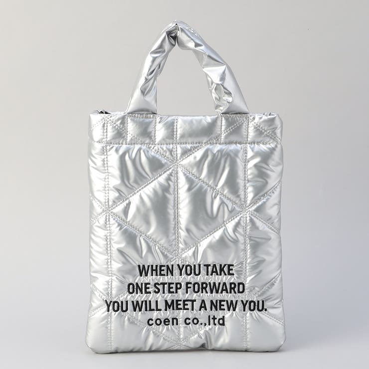 ロゴ刺繍 幾何柄 キルト2wayショルダーバッグ | coen【women】 | 詳細画像15 