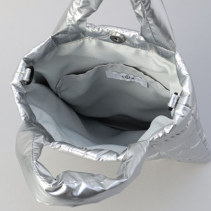 ロゴ刺繍 幾何柄 キルト2wayショルダーバッグ | coen【women】 | 詳細画像16 