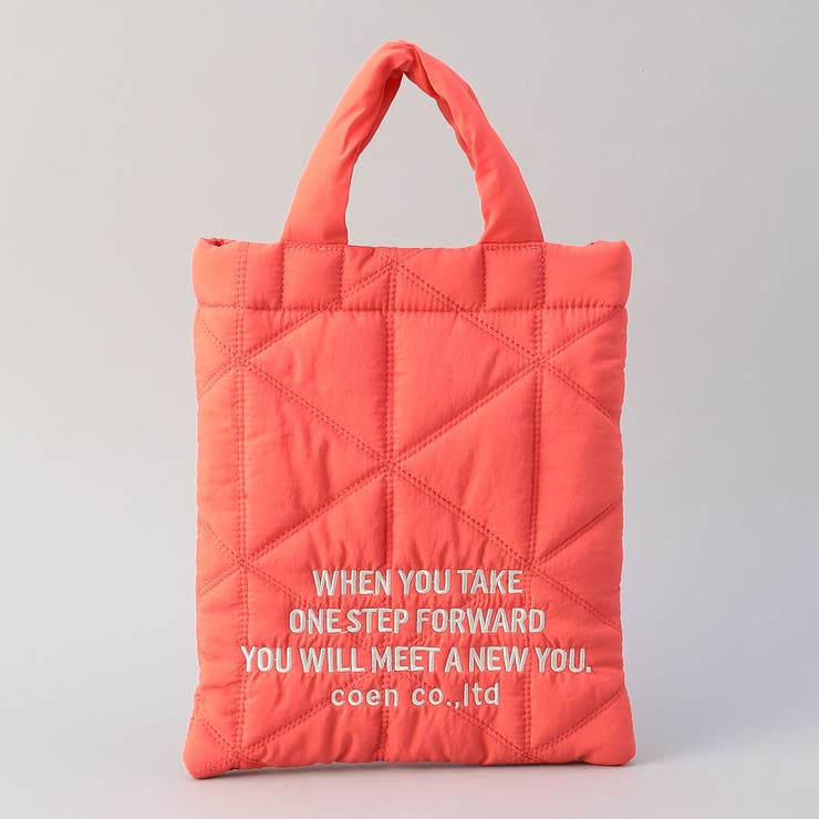 ロゴ刺繍 幾何柄 キルト2wayショルダーバッグ | coen【women】 | 詳細画像19 