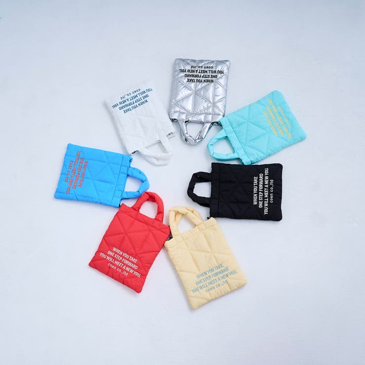 ロゴ刺繍 幾何柄 キルト2wayショルダーバッグ | coen【women】 | 詳細画像2 