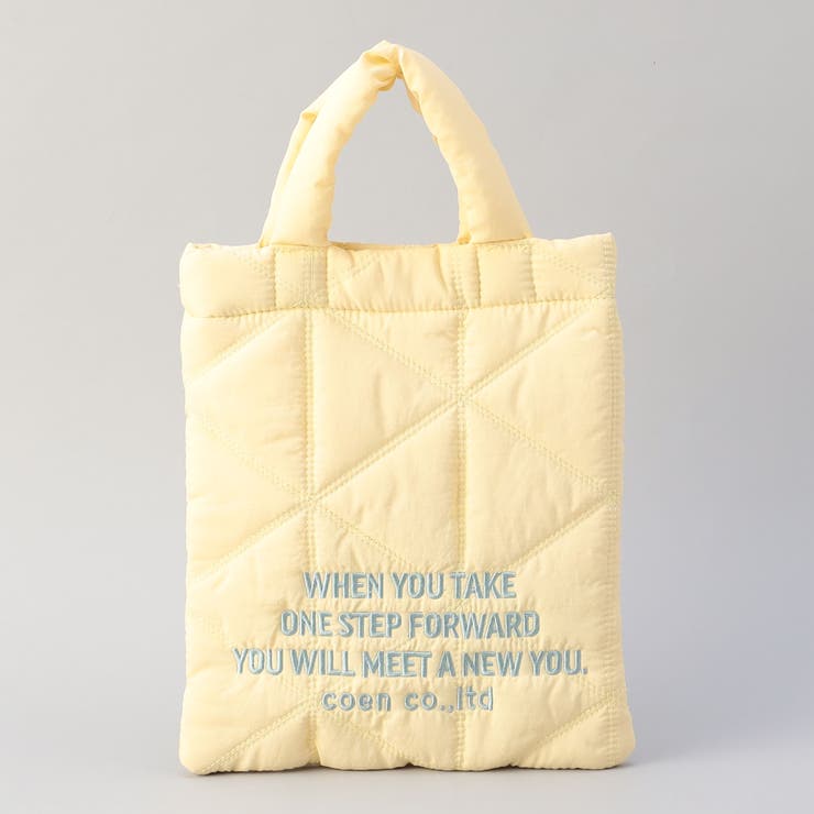 ロゴ刺繍 幾何柄 キルト2wayショルダーバッグ | coen【women】 | 詳細画像23 