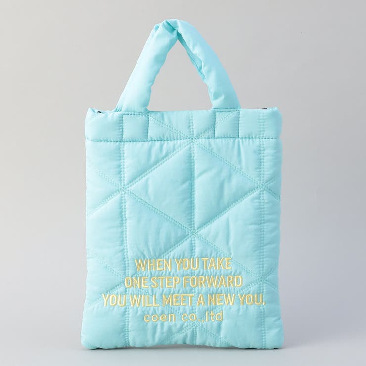 【再入荷/新色登場】ロゴ刺繍 幾何柄 キルト2wayショルダーバッグ | coen【women】 | 詳細画像33 