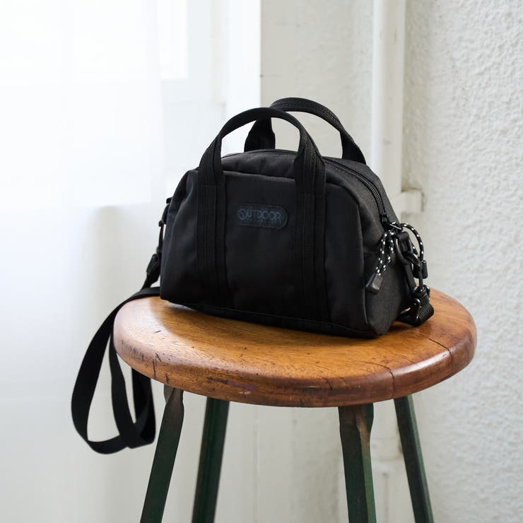 BLACK | 【OUTDOOR（アウトドア）別注】 マルチウェイミニボストンバッグ | coen【women】