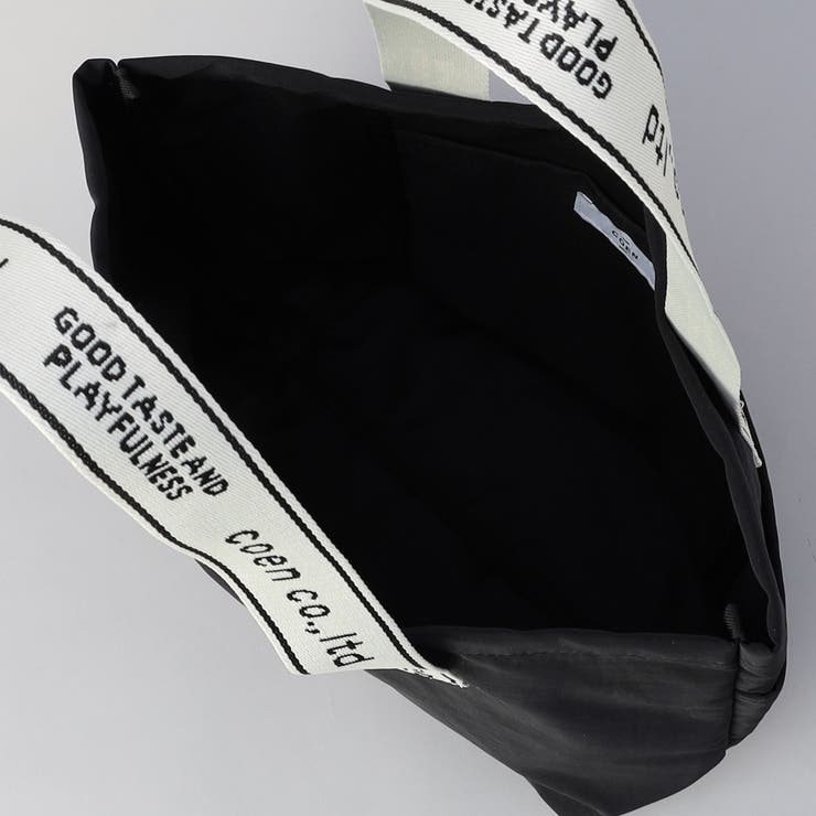 coen（コーエン）ロゴテープトートバッグ | coen【women】 | 詳細画像11 