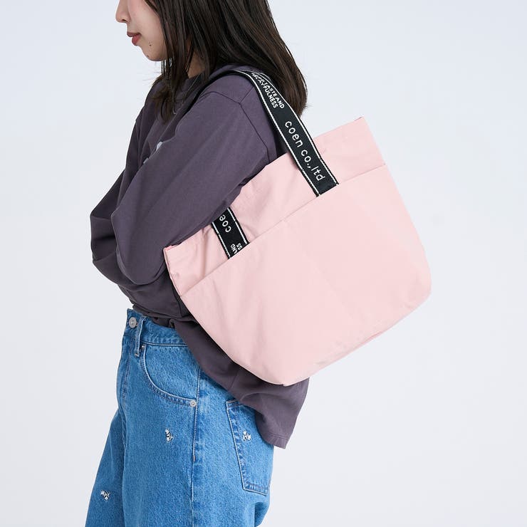 coen（コーエン）ロゴテープトートバッグ | coen【women】 | 詳細画像2 
