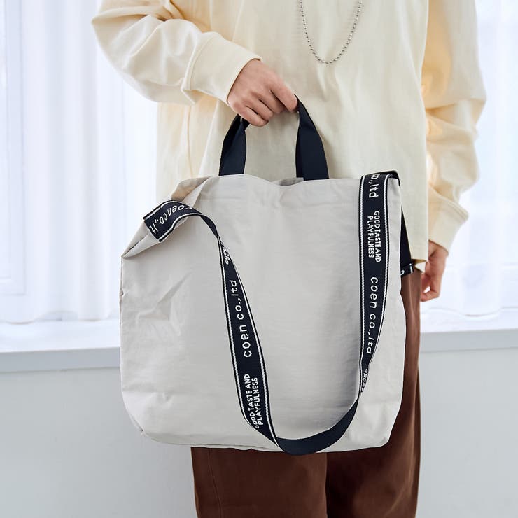 coen（コーエン）ロゴテープショルダーバッグ | coen【women】 | 詳細画像2 