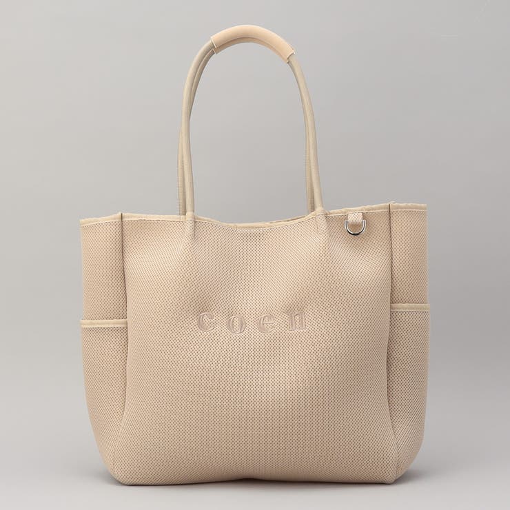 coen（コーエン）ロゴ刺繍 メッシュパフトートバッグ | coen【women】 | 詳細画像10 