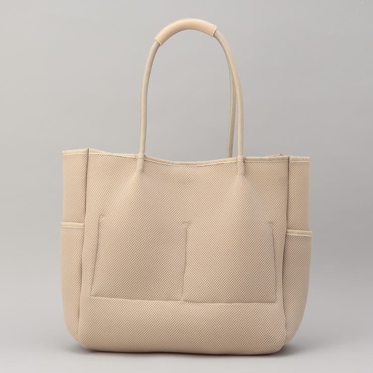 coen（コーエン）ロゴ刺繍 メッシュパフトートバッグ | coen【women】 | 詳細画像12 