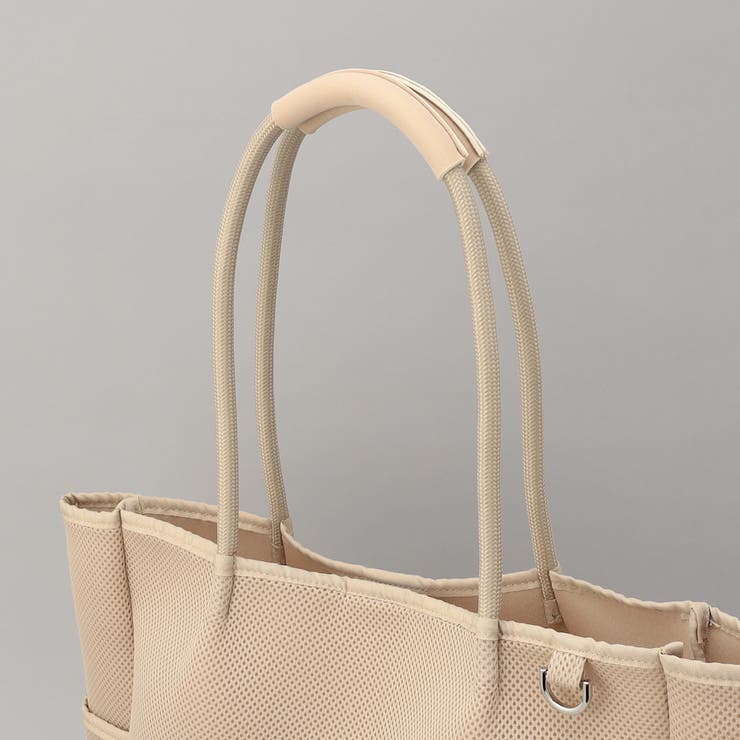 coen（コーエン）ロゴ刺繍 メッシュパフトートバッグ | coen【women】 | 詳細画像13 