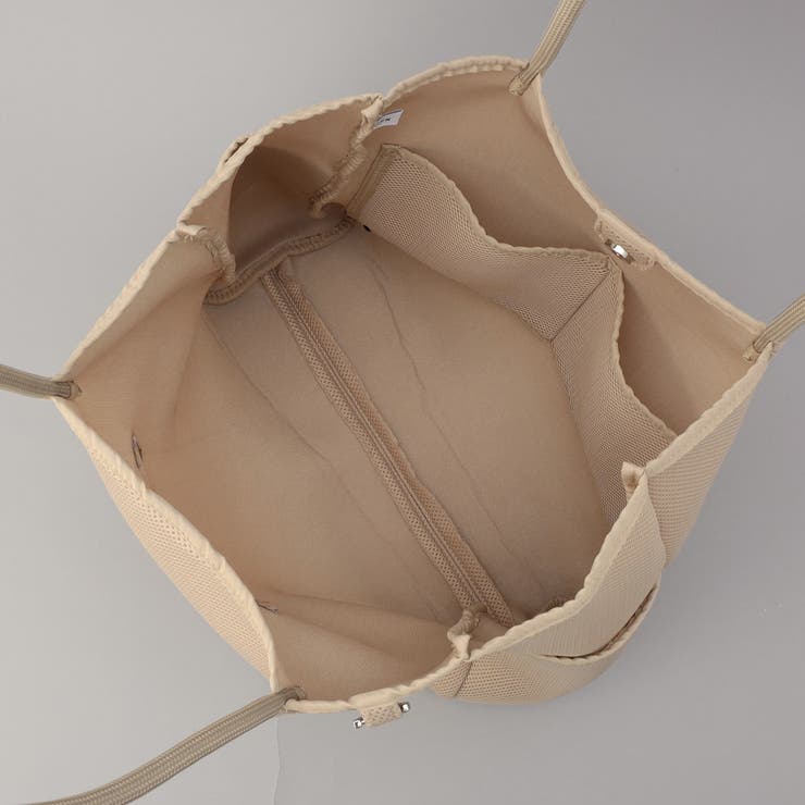 coen（コーエン）ロゴ刺繍 メッシュパフトートバッグ | coen【women】 | 詳細画像17 