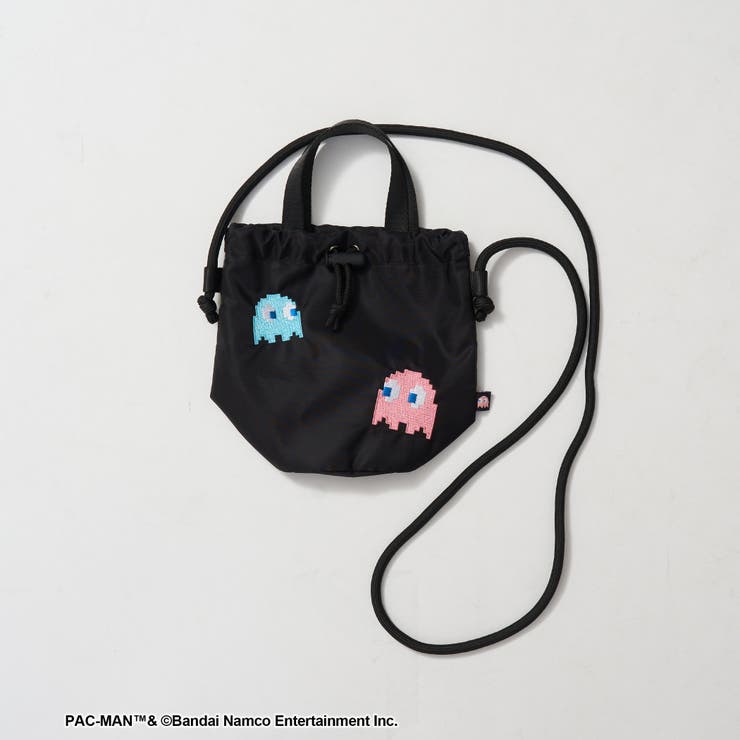 【PAC MAN(パックマン)別注】GHOSTデザイン ツイル巾着ショルダーバッ… | coen【women】 | 詳細画像15 