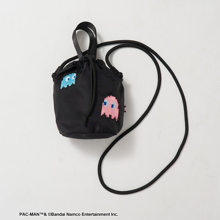 【PAC MAN(パックマン)別注】GHOSTデザイン ツイル巾着ショルダーバッ… | coen【women】 | 詳細画像6 