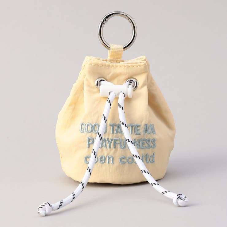 ロゴ刺繍 ミニ巾着ポーチキーホルダー | coen【women】 | 詳細画像14 