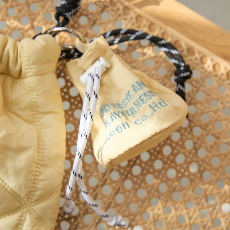 その他6 | ロゴ刺繍 ミニ巾着ポーチキーホルダー | coen【women】