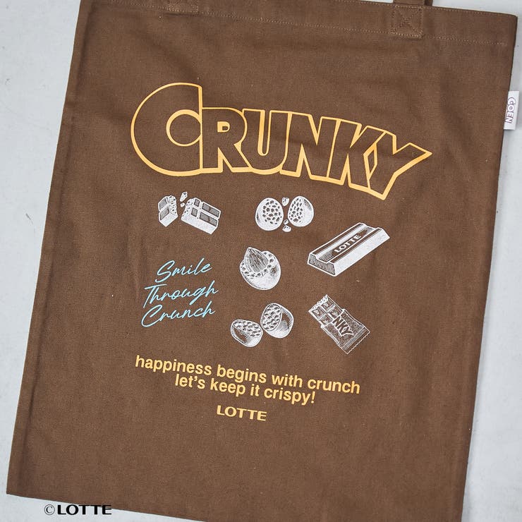 【CRUNKY（クランキー）/別注】アソートロゴトートバッグ | coen【women】 | 詳細画像13 