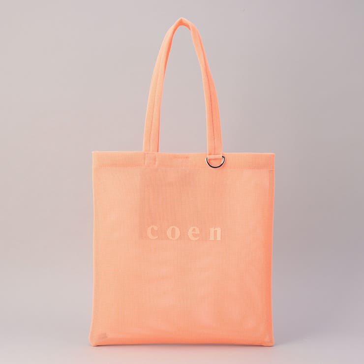 coen（コーエン）ロゴメッシュシアートート（Lサイズ） | coen【women】 | 詳細画像17 