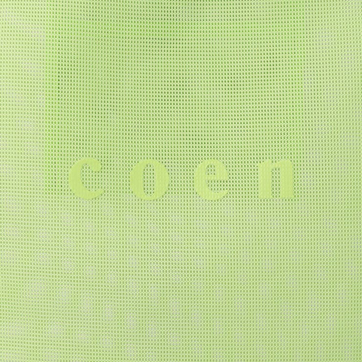 coen（コーエン）ロゴメッシュシアートート（Lサイズ） | coen【women】 | 詳細画像24 