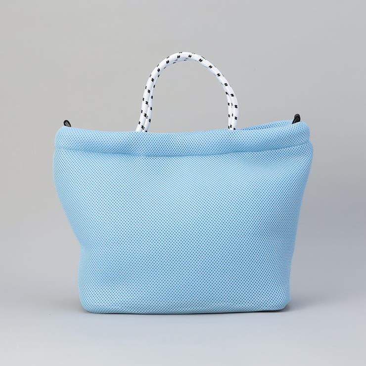 ロゴ刺繍 メッシュパフ2wayショルダーバッグ（Mサイズ） | coen【women】 | 詳細画像19 