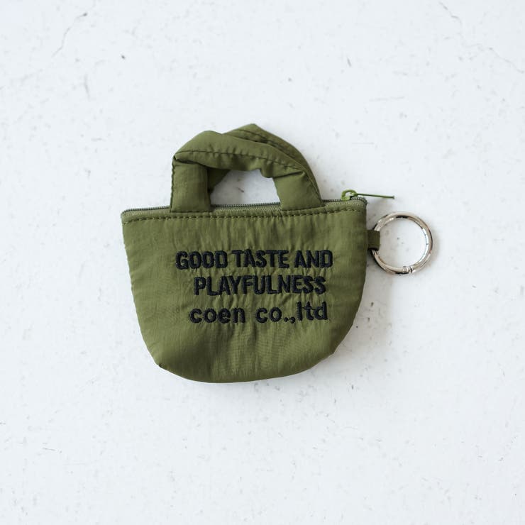 OLIVE | 【再入荷・新色登場】ロゴ刺繍ミニポーチキーホルダー | coen【women】