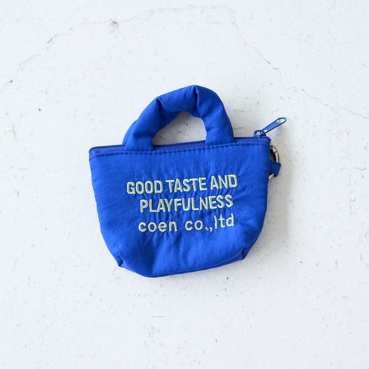 COBALT | 【再入荷・新色登場】ロゴ刺繍ミニポーチキーホルダー | coen【women】
