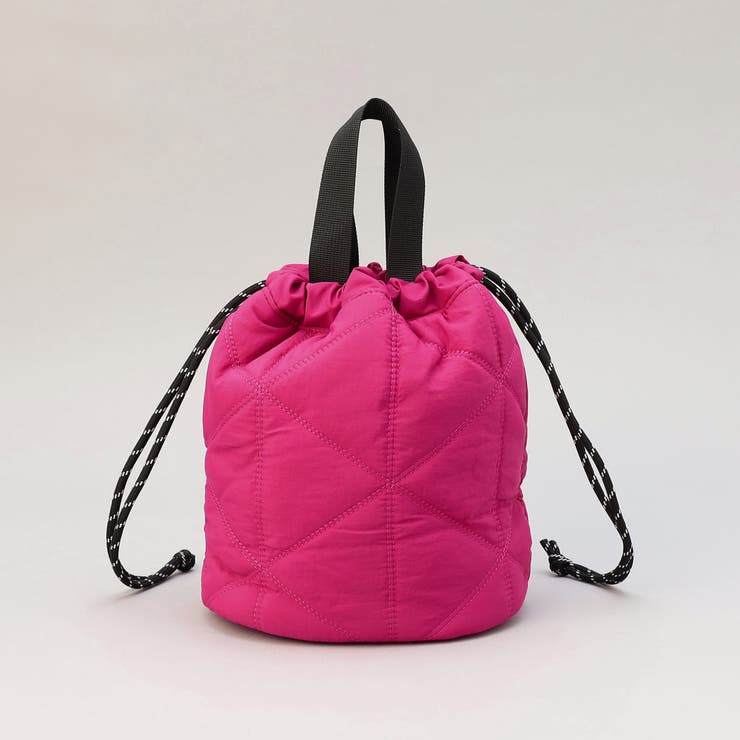 【新型登場】ロゴ刺繍キカキルト 2way巾着ショルダーバッグ | coen【women】 | 詳細画像27 