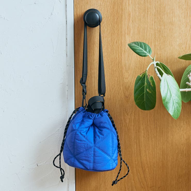 【新型登場】ロゴ刺繍キカキルト 2way巾着ショルダーバッグ | coen【women】 | 詳細画像9 