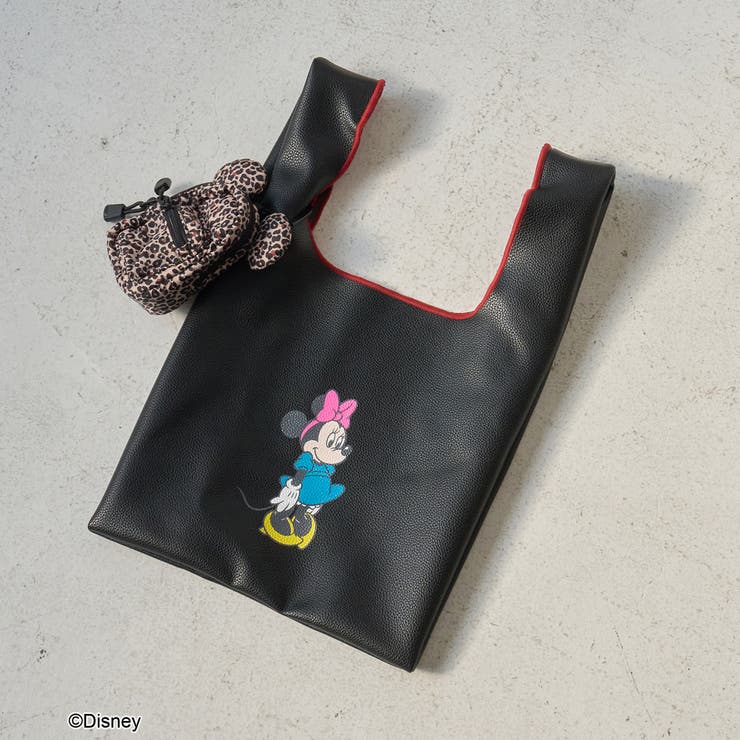 その他2 | 【MICKEY（ミッキー）/別注】配色パイピング レザーライクショッパーバッグ | coen【women】