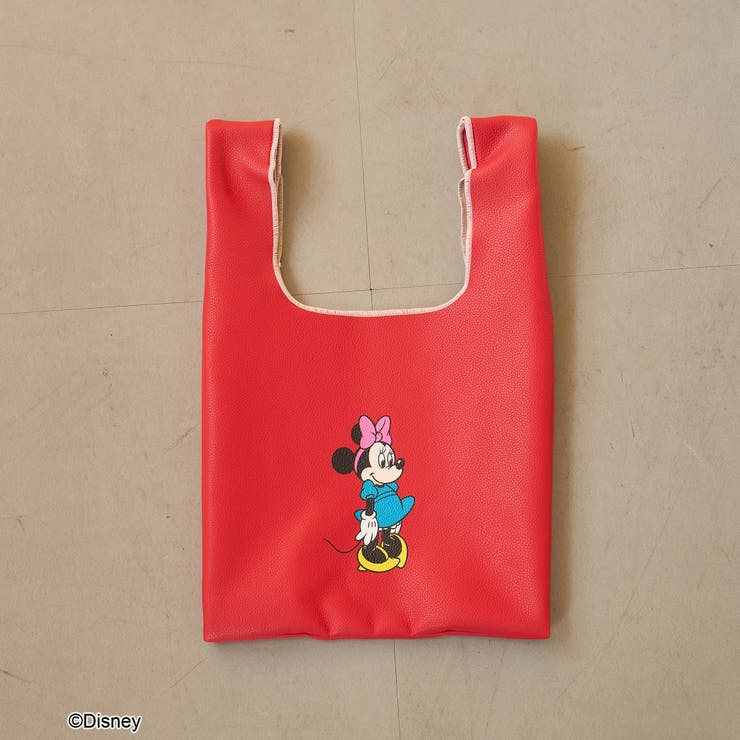 その他3 | 【MICKEY（ミッキー）/別注】配色パイピング レザーライクショッパーバッグ | coen【women】