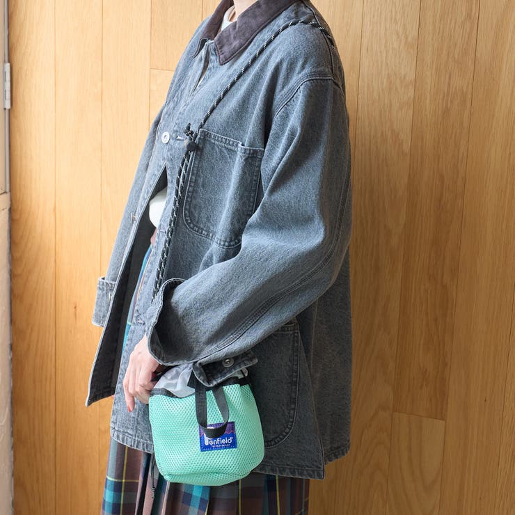 【PenField（ペンフィールド）別注】 ドロストメッシュミニショルダーバッグ | coen【women】 | 詳細画像2 