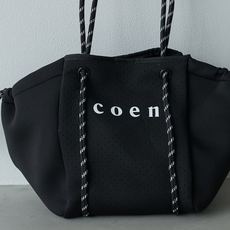 coen（コーエン）ロゴ ダイバートートバッグ（Lサイズ） | coen【women】 | 詳細画像12 