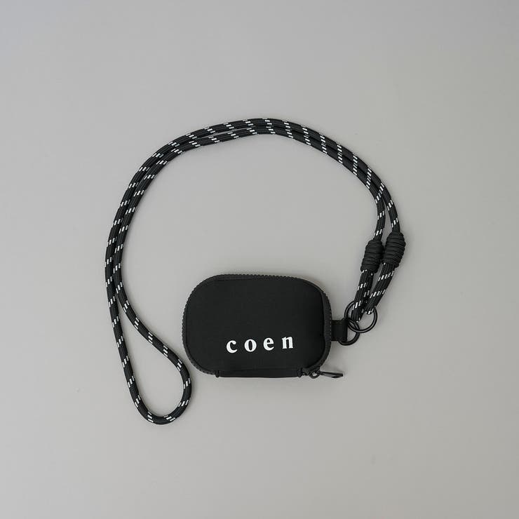 coen（コーエン）ロゴ ダイバーマルチポーチ（Sサイズ） | coen【women】 | 詳細画像1 