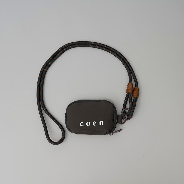 DK.BROWN | coen（コーエン）ロゴ ダイバーマルチポーチ（Sサイズ） | coen【women】