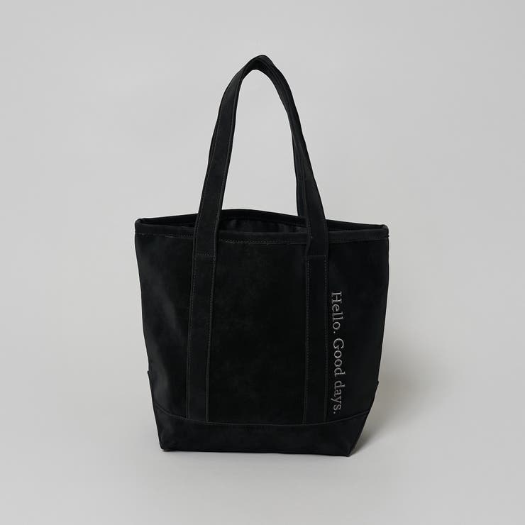 ヌメレザーライク ロゴ刺繍ミニトートバッグ | coen【women】 | 詳細画像4 