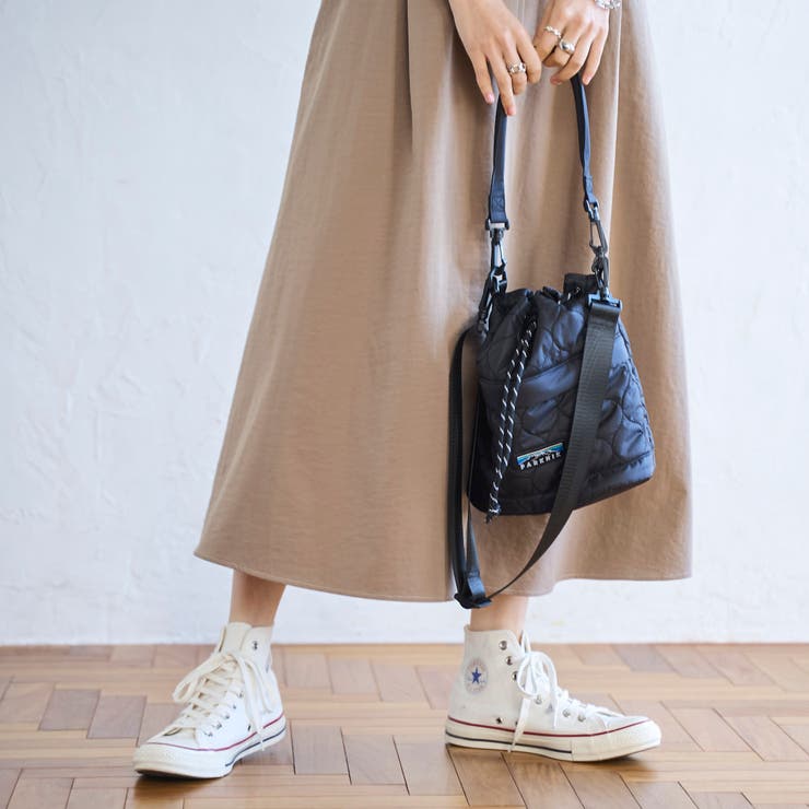 Parknik＞2WAYキルト巾着ショルダーバッグ[品番：COEW0006779]｜coen