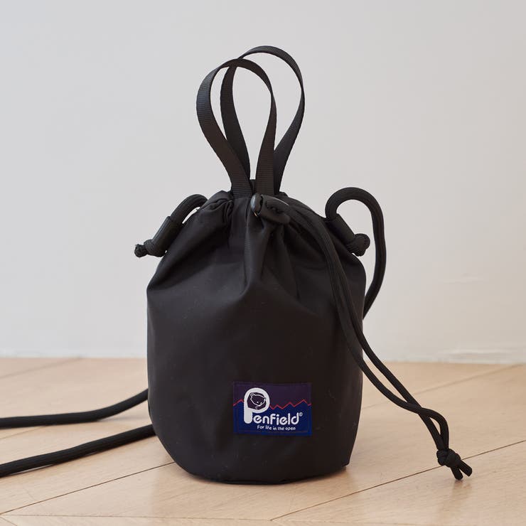 BLACK | Penfield（ペンフィールド）別注2WAY巾着バッグ | coen【women】