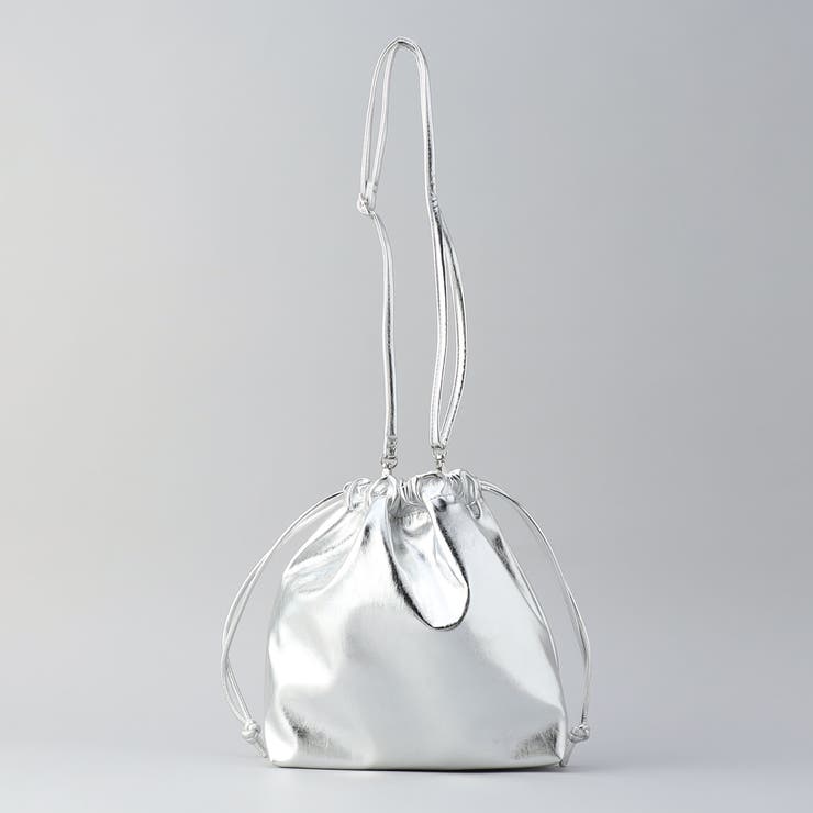 メタリック巾着ショルダー | coen【women】 | 詳細画像1 
