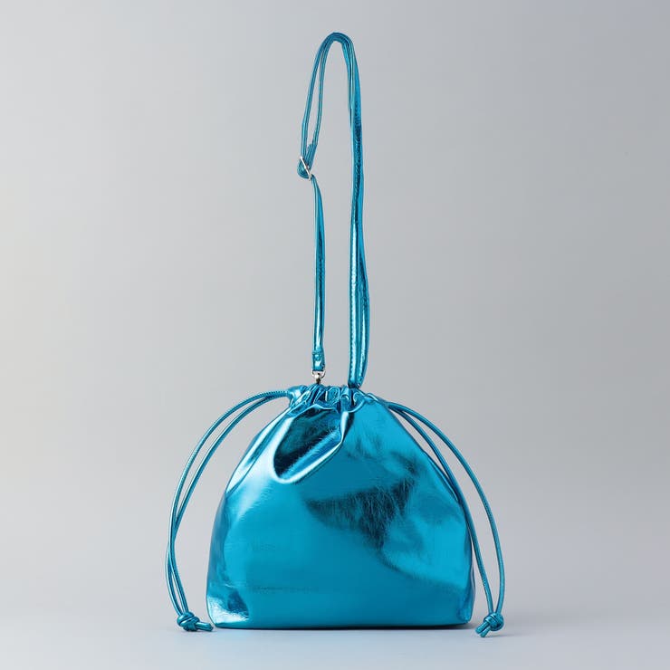 COBALT | メタリック巾着ショルダー | coen【women】