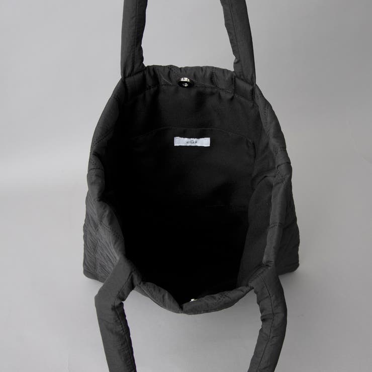 ロゴ刺繍 幾何柄 キルトトートバッグ | coen【women】 | 詳細画像45 