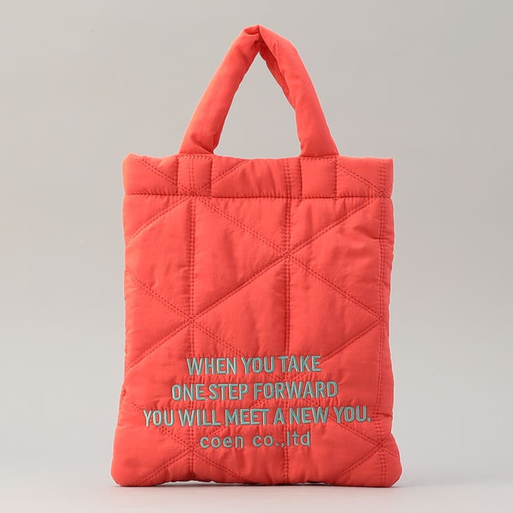 【新色追加】ロゴ刺繍 幾何柄 キルト2wayショルダーバッグ | coen【women】 | 詳細画像10 