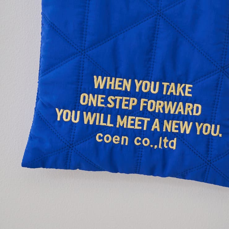 【新色追加】ロゴ刺繍 幾何柄 キルト2wayショルダーバッグ | coen【women】 | 詳細画像13 