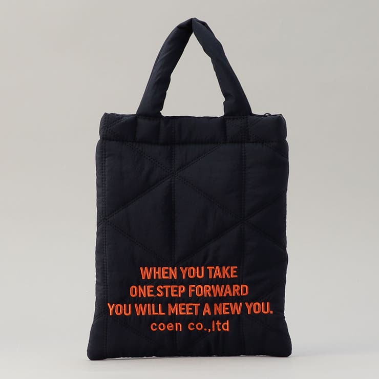 【新色追加】ロゴ刺繍 幾何柄 キルト2wayショルダーバッグ | coen【women】 | 詳細画像14 