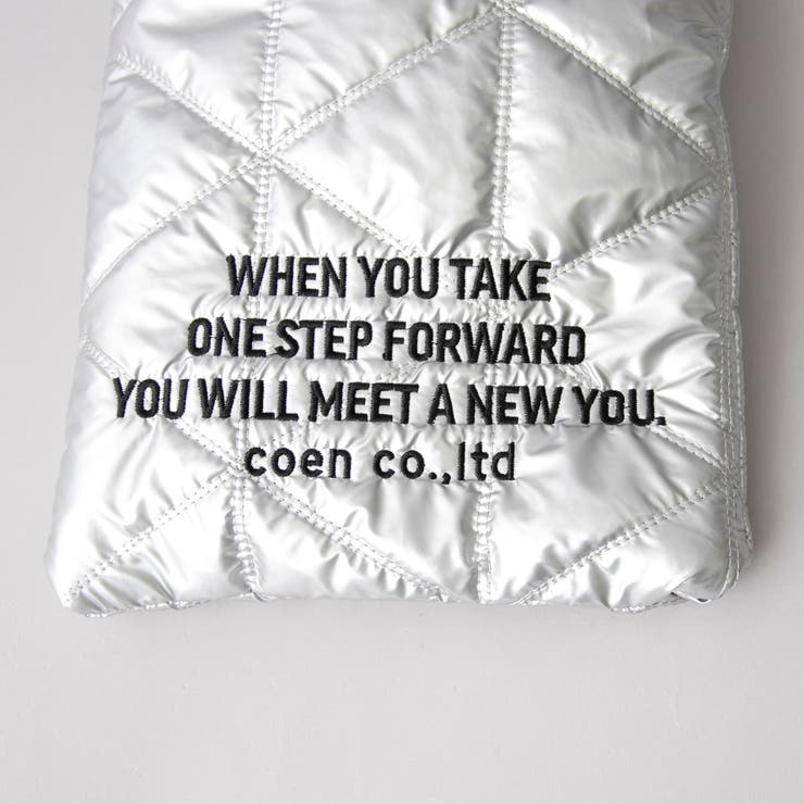 【新色追加】ロゴ刺繍 幾何柄 キルト2wayショルダーバッグ | coen【women】 | 詳細画像20 