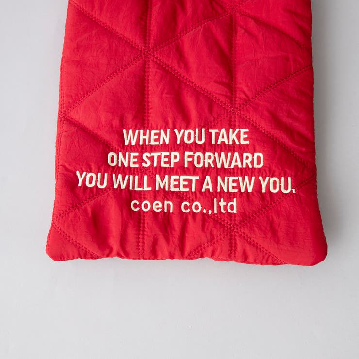 【新色追加】ロゴ刺繍 幾何柄 キルト2wayショルダーバッグ | coen【women】 | 詳細画像22 