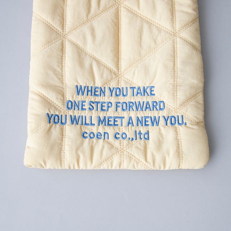 【新色追加】ロゴ刺繍 幾何柄 キルト2wayショルダーバッグ | coen【women】 | 詳細画像25 