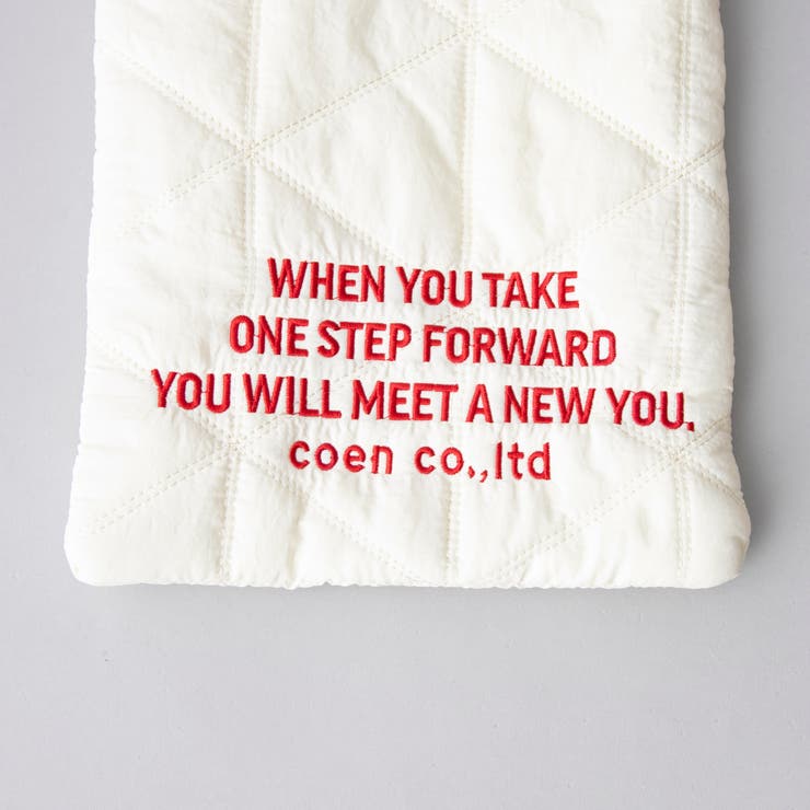 【新色追加】ロゴ刺繍 幾何柄 キルト2wayショルダーバッグ | coen【women】 | 詳細画像31 