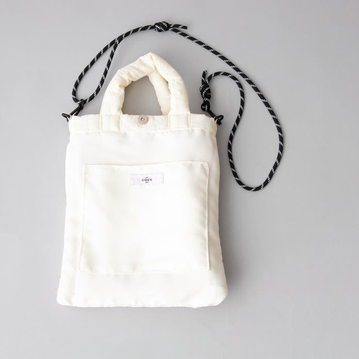 【新色追加】ロゴ刺繍 幾何柄 キルト2wayショルダーバッグ | coen【women】 | 詳細画像32 