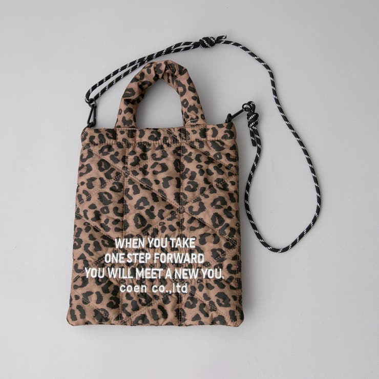 【新色追加】ロゴ刺繍 幾何柄 キルト2wayショルダーバッグ | coen【women】 | 詳細画像42 